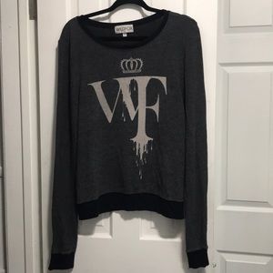 Wildfox Dripping Logo Jumper